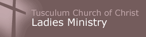 Tusculum Ladies Ministry Logo